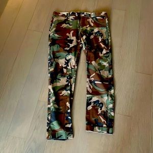 J crew Camo Pants 32 waist